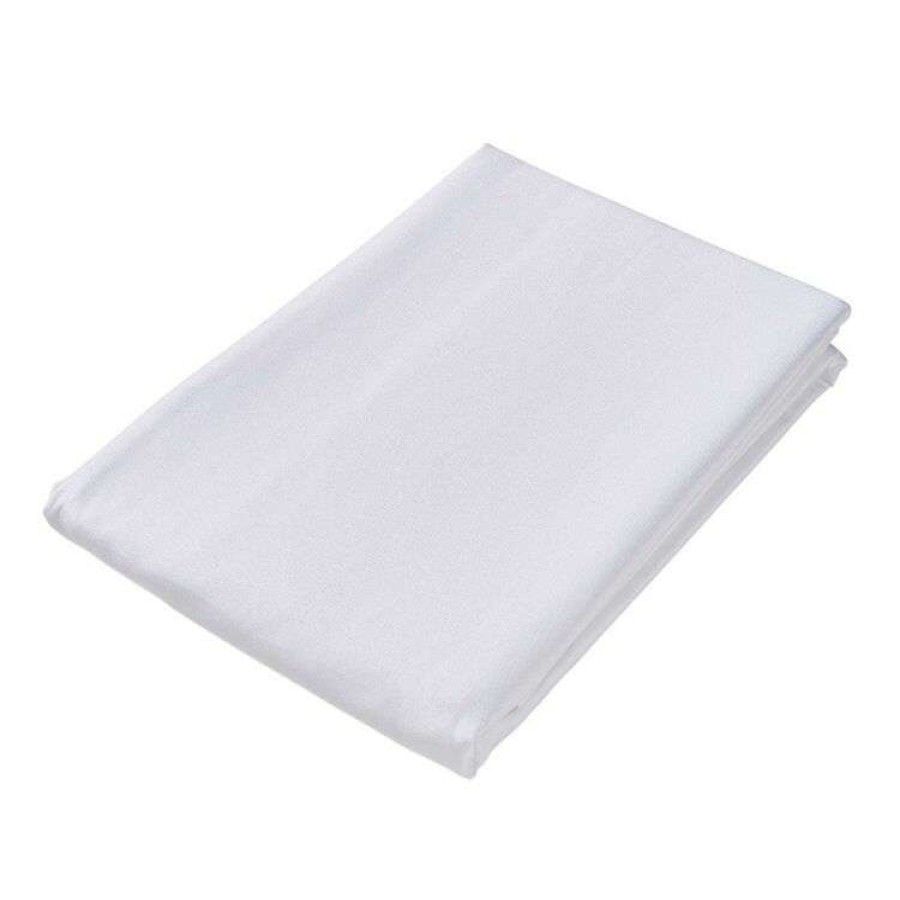 Kitchen & Dining * | Just Home Cuisine Tablecloth White 130 X 180 Cm