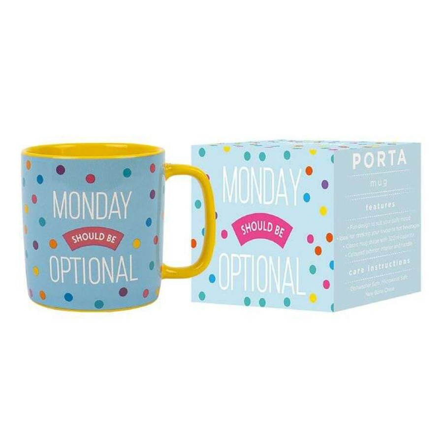 Kitchen & Dining * | Porta Drama Queen Monday Mug