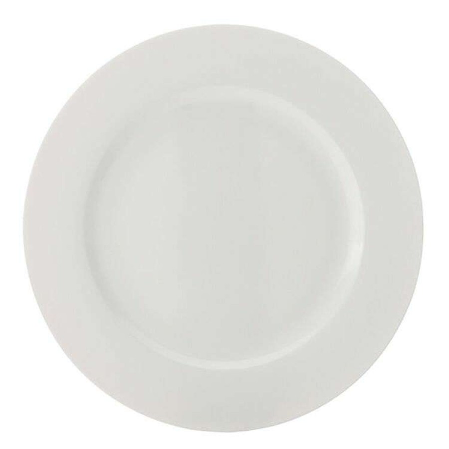 Kitchen & Dining * | Casa Domani Pearlesque Dinner Plate Rim 28Cm