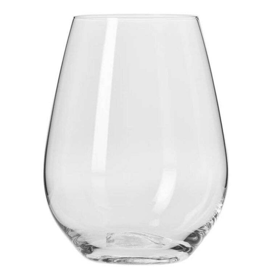 Kitchen & Dining * | Krosno Harmony 6-Piece Stemless White Wine Set