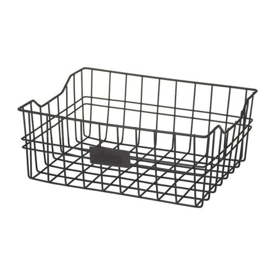 Kitchen & Dining * | Academy Orwell Rectangular Basket Black 31X25X13.5Cm