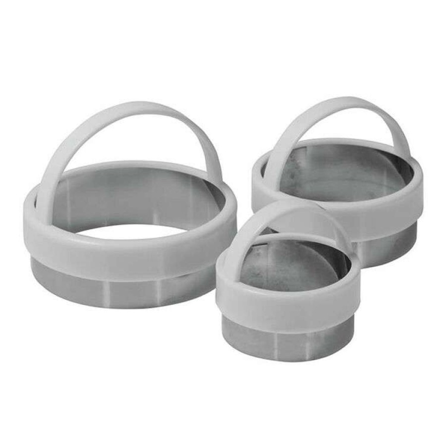 Kitchen & Dining * | Avanti Straight Edge Cookie Cutters 3 Pack