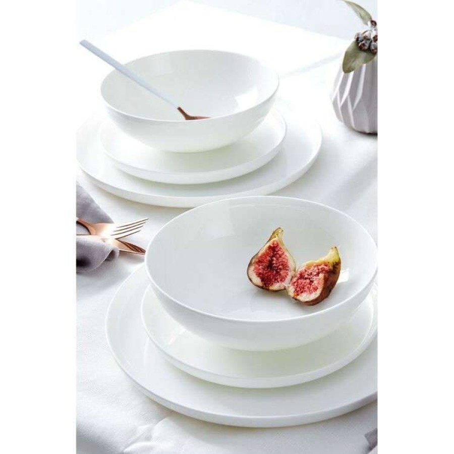 Kitchen & Dining * | Casa Domani Pearlesque Coupe 16-Piece Dinner Set