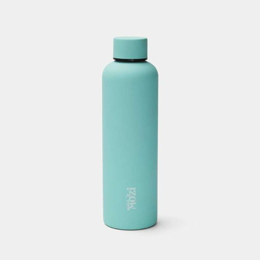 Kitchen & Dining * | Mozi Soft Touch Stainless Steel Drink Bottle 500Ml Green