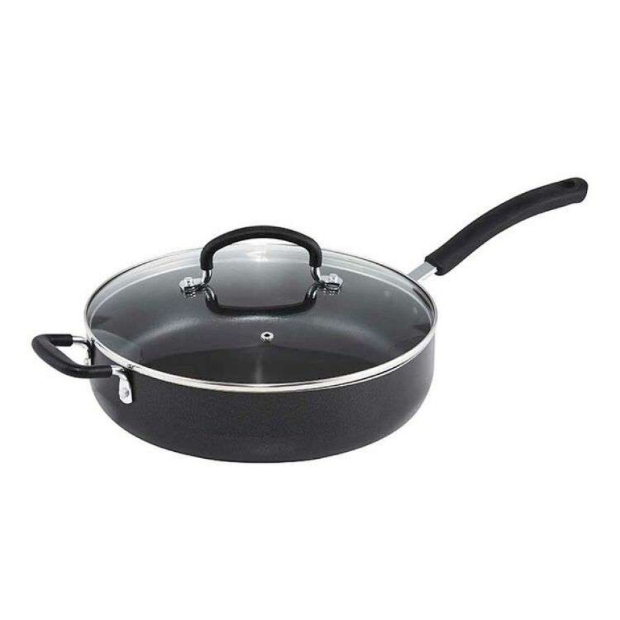 Kitchen & Dining * | Tefal Specialty Ptfe Saute Pan With Lid 30Cm