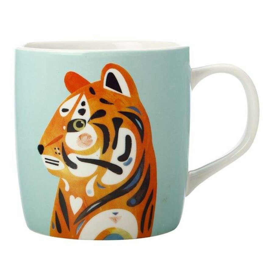 Kitchen & Dining * | Maxwell & Williams Pete Cromer Wildlife Mug 375Ml Tiger