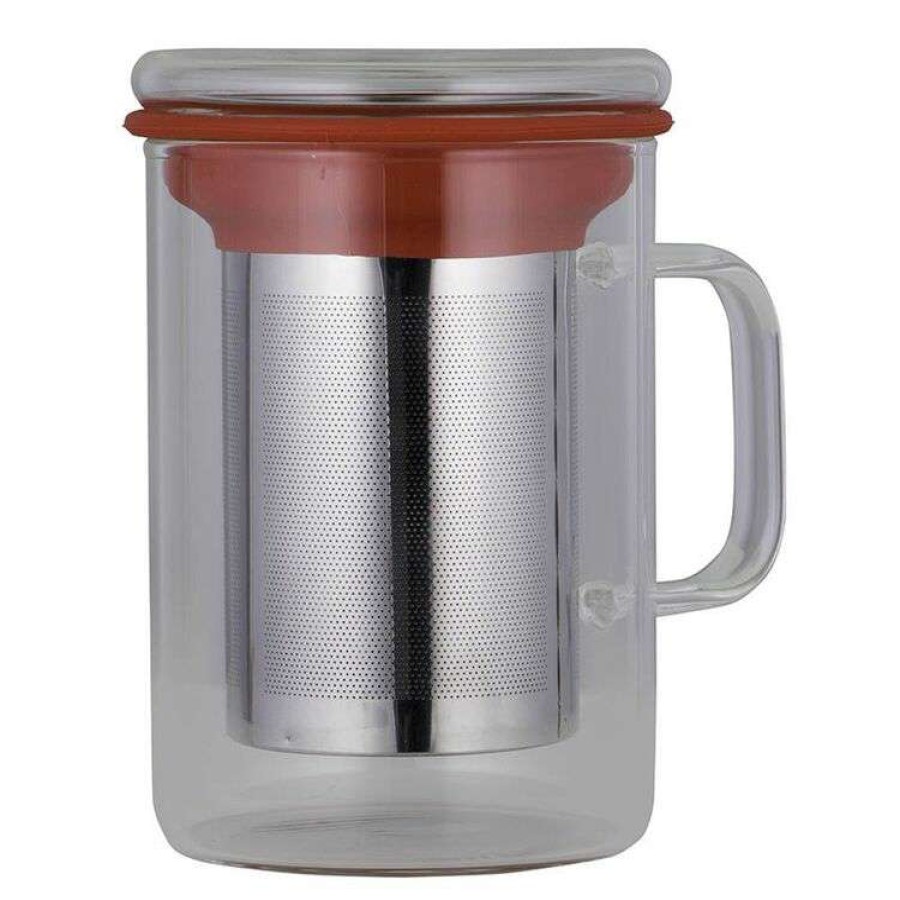 Kitchen & Dining * | Avanti Tea Mug Infuser 350Ml Red