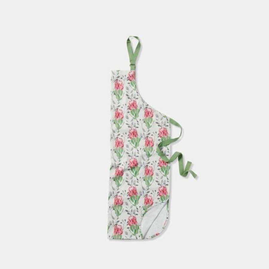 Kitchen & Dining * | Mozi Posy Print Apron 65X88Cm