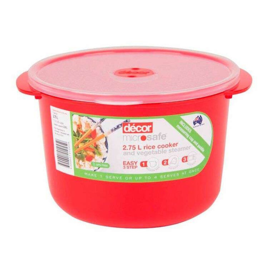 Kitchen & Dining * | Decor Decor Microsafe Rice Cooker 2.75L