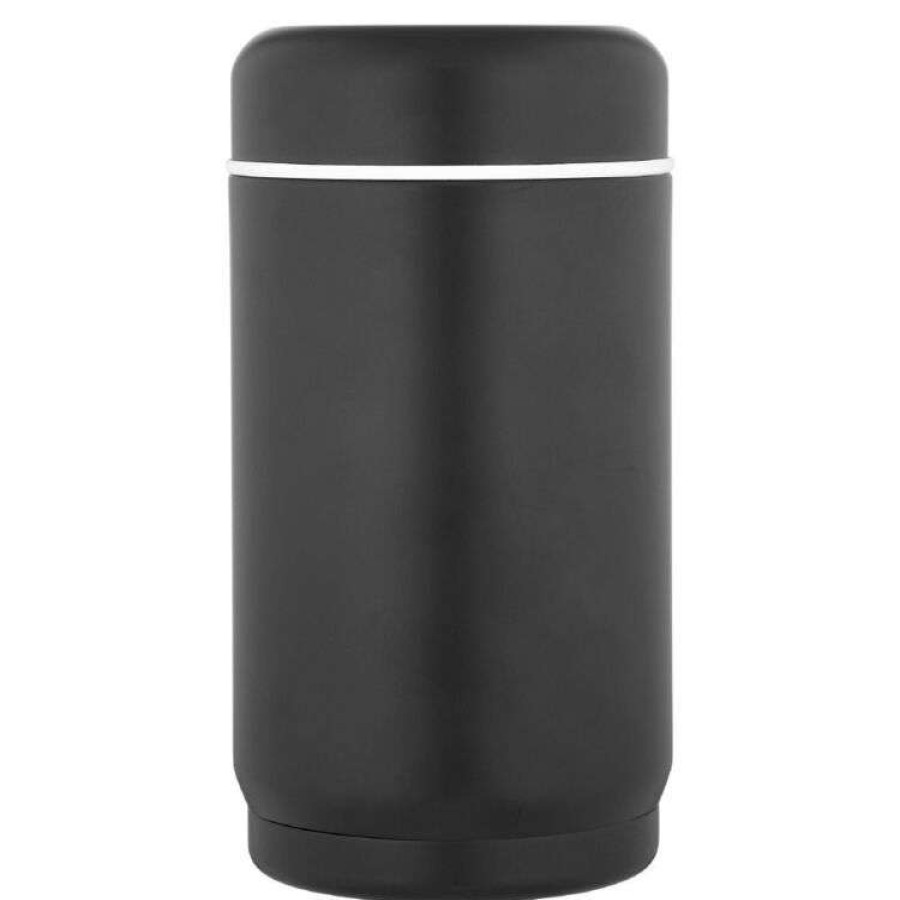 Kitchen & Dining * | Tempa Avery Large Matte Black Food Container