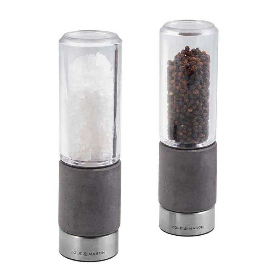 Kitchen & Dining * | Cole & Mason Regent Concrete Salt & Pepper Gift Set