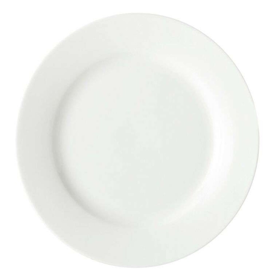 Kitchen & Dining * | Maxwell & Williams White Basics Rim Side Plate 19Cm