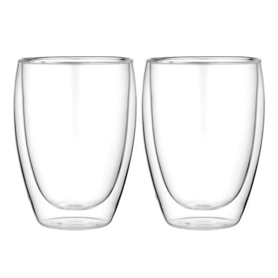 Kitchen & Dining * | Ladelle Tempa Quinn Medium Double Walled Glass Set Of 2