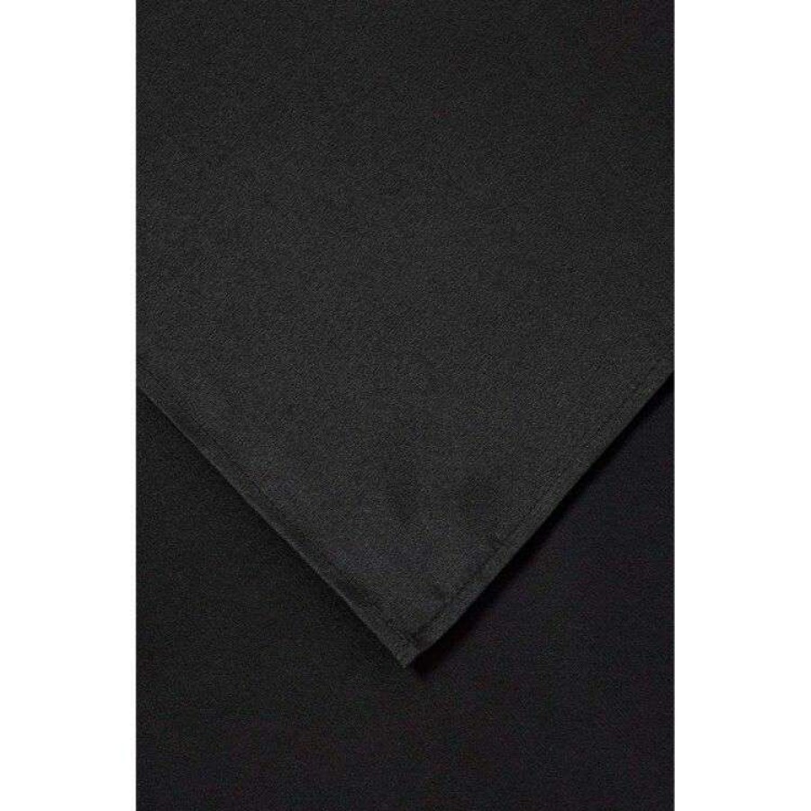 Kitchen & Dining * | Just Home Cuisine Tablecloth Black 150 X 260 Cm