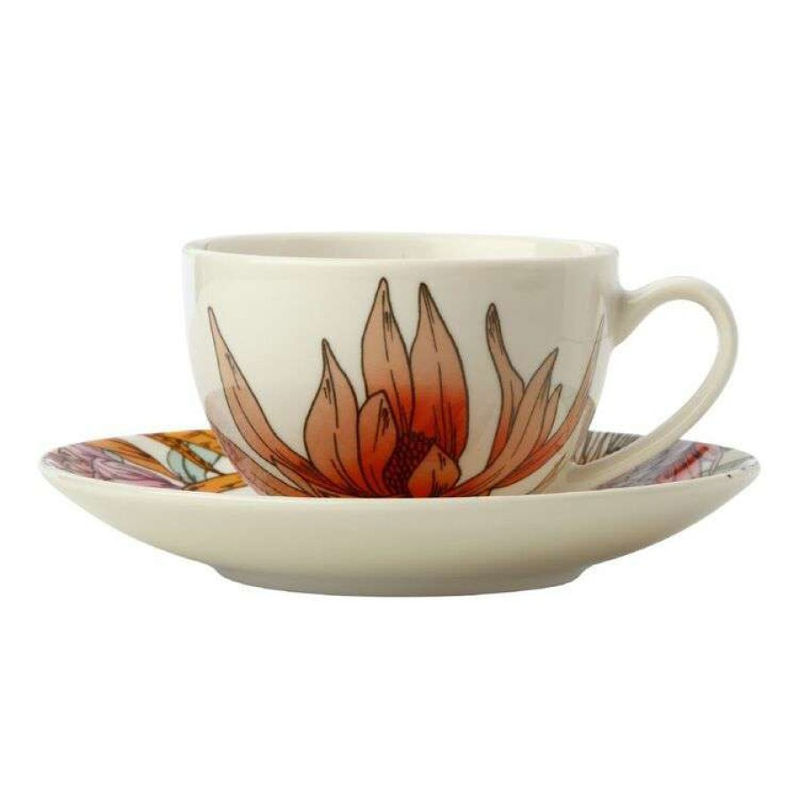 Kitchen & Dining * | Maxwell & Williams Waratah Coupe Demi Cup & Saucer 100Ml