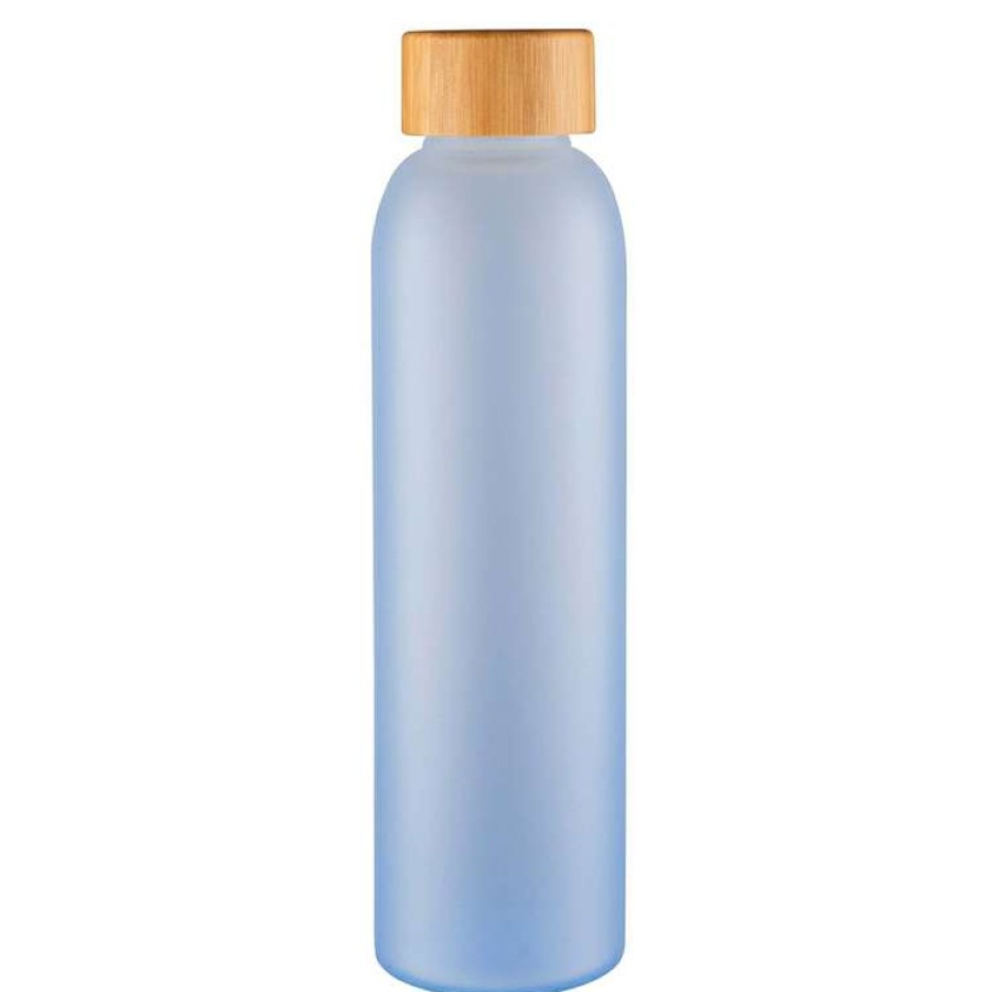 Kitchen & Dining * | Avanti Velvet Glass Bottle 550Ml Blue