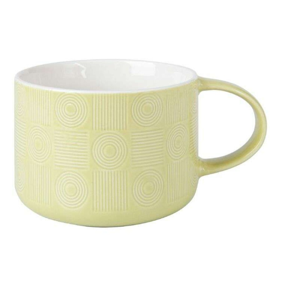 Kitchen & Dining * | Maxwell & Williams Crest 500Ml Jumbo Mug Ochre