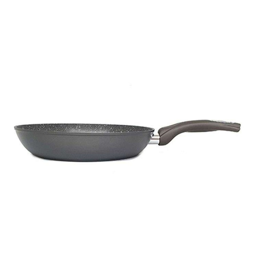 Kitchen & Dining * | Bialetti Piu Gusto Grey Frypan 28Cm