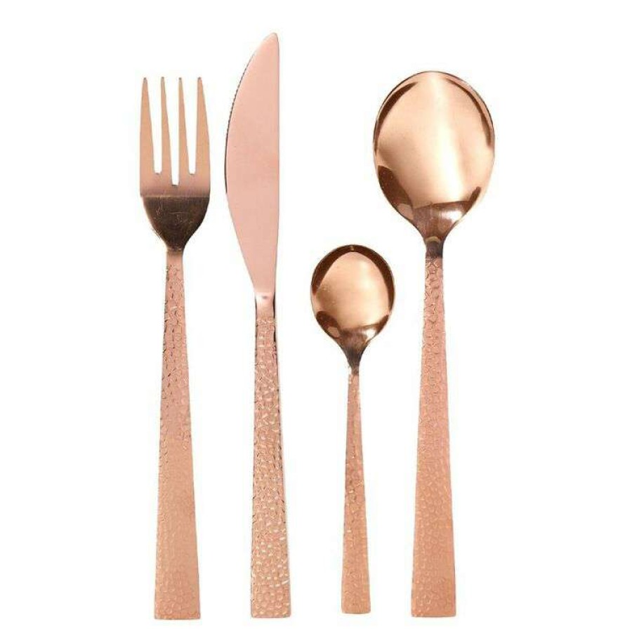 Kitchen & Dining * | Smith & Nobel Morocco 24-Piece Cutlery Set Copper