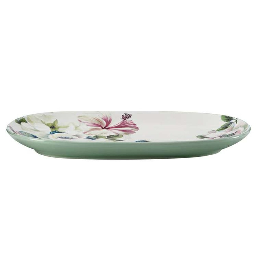 Kitchen & Dining * | Casa Domani Magnolia Oval Platter 40X28Cm Gift Boxed