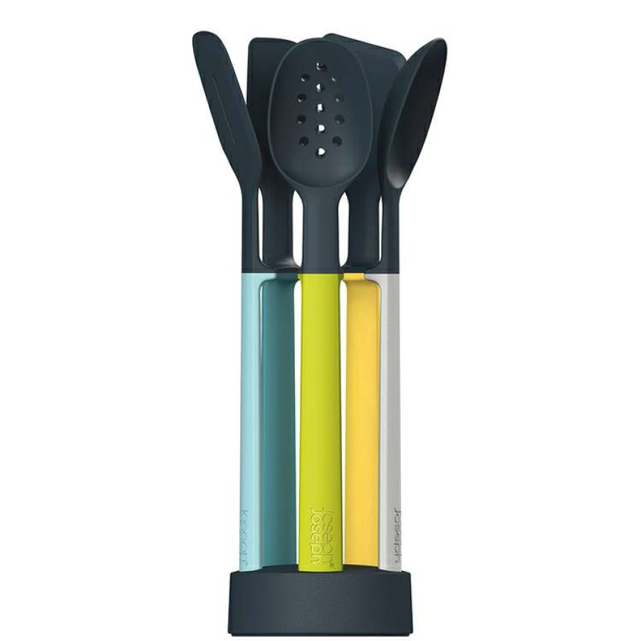 Kitchen & Dining * | Joseph Joseph Elevate Silicone 5 Piece Kitchen Tool Set With Storage Stand