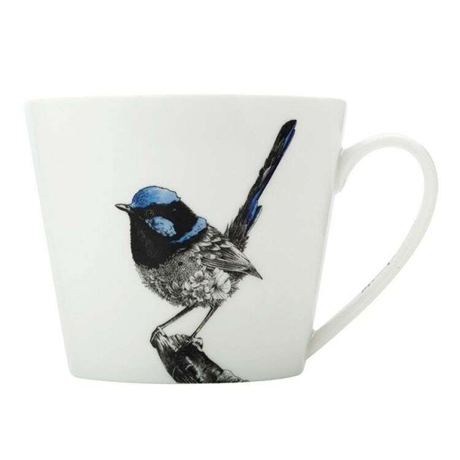 Kitchen & Dining * | Maxwell & Williams Marini Ferlazzo 450Ml Mug Superb Fairy-Wren