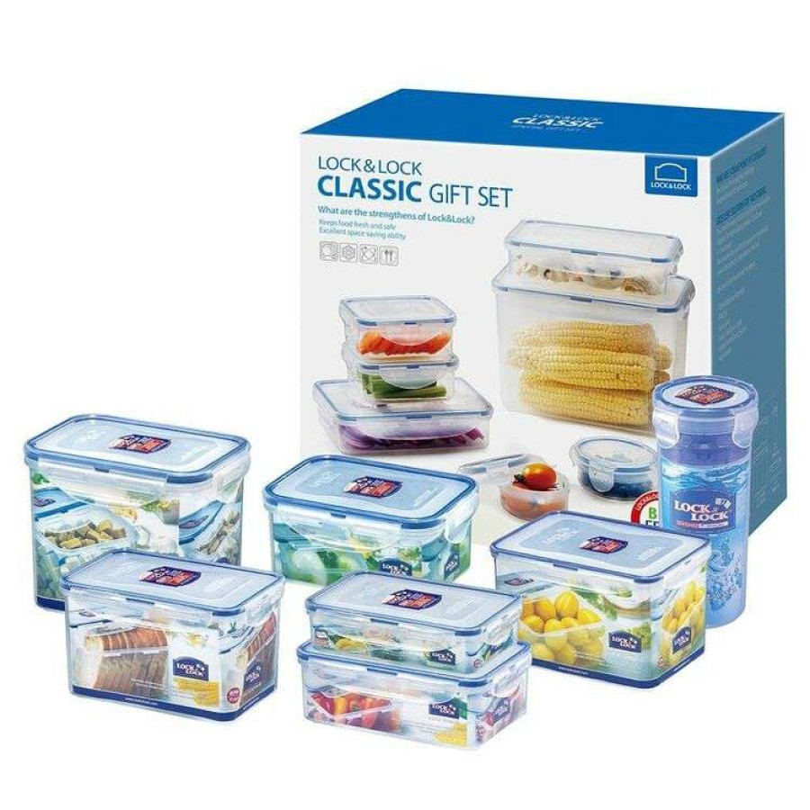 Kitchen & Dining * | Lock & Lock 8-Piece Food Containers