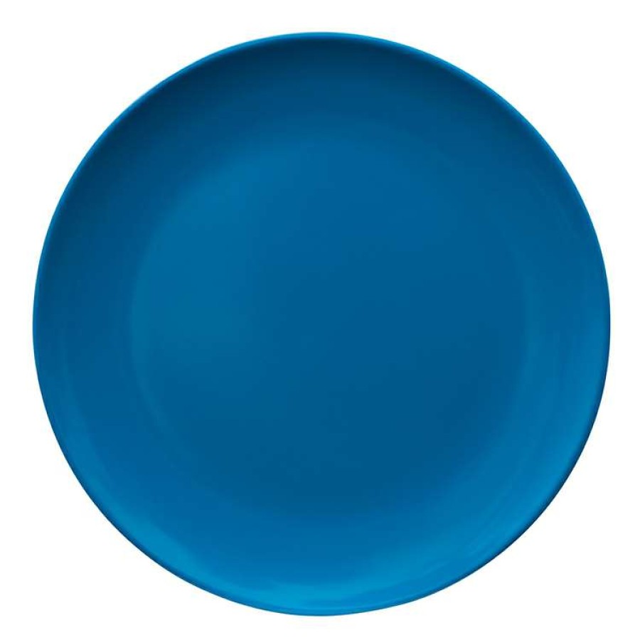 Kitchen & Dining * | Serroni Melamine Side Plate 25Cm Reflex Blue