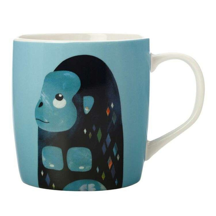 Kitchen & Dining * | Maxwell & Williams Pete Cromer Wildlife Mug 375Ml Gorilla