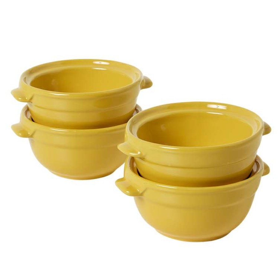 Kitchen & Dining * | S&N By Miguel Maestre Ramekin 4 Pack Yellow