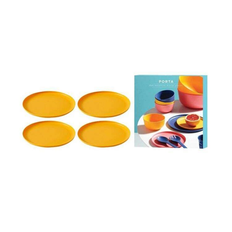 Kitchen & Dining * | Porta Frankie Sunshine Side Plate Set Of 4