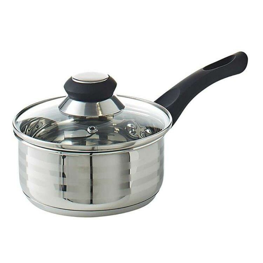 Kitchen & Dining * | Smith & Nobel Traditions Stainless Steel Saucepan 14Cm