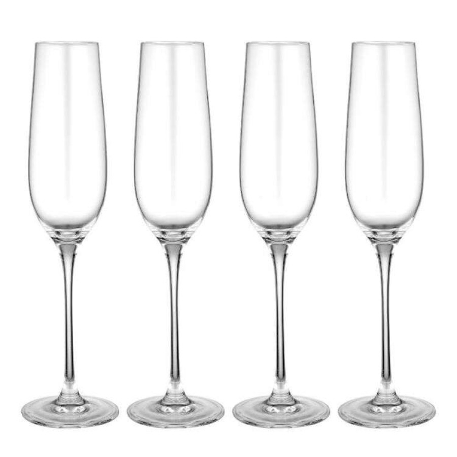 Kitchen & Dining * | Ladelle Tempa Quinn Champagne Glass Set Of 4