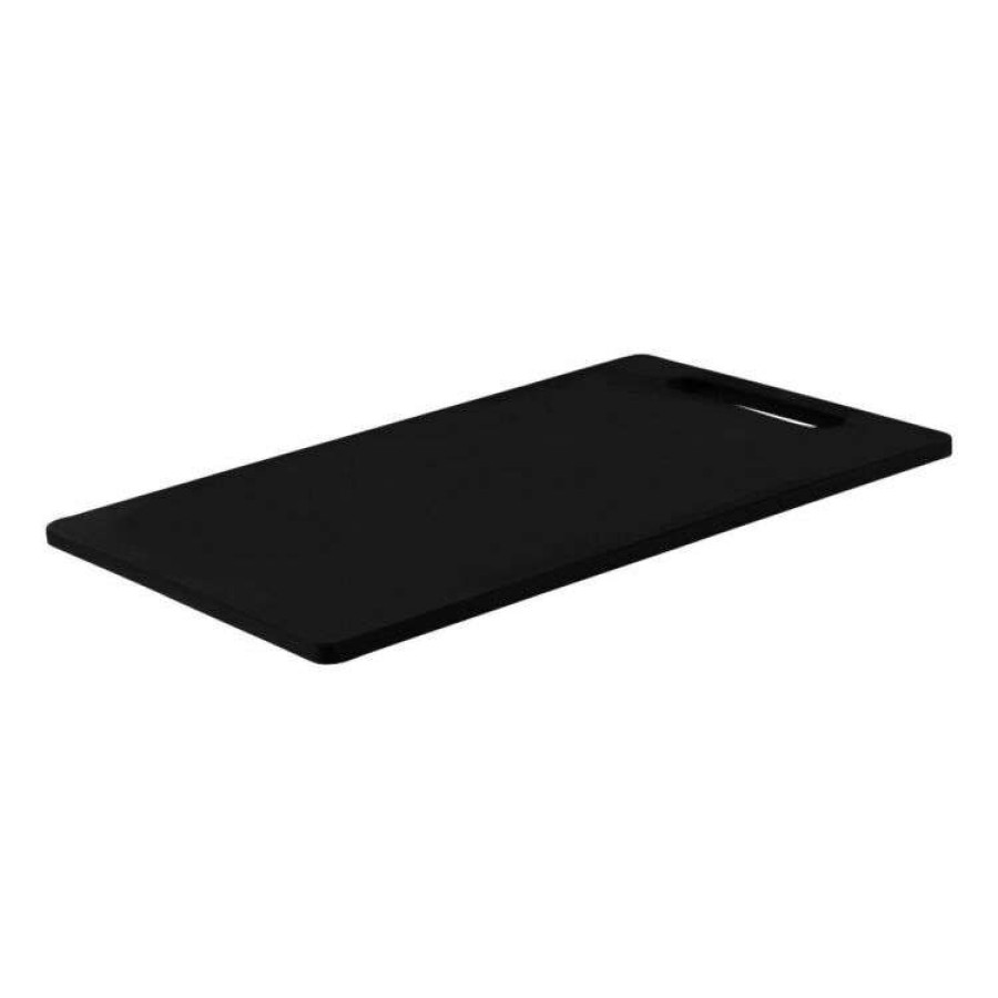 Kitchen & Dining * | Chef Inox Como Cutting Board Black 25 X 40 Cm