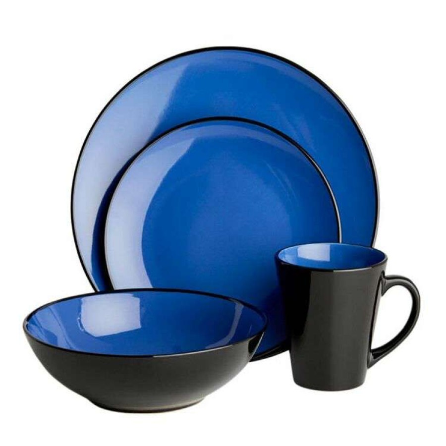 Kitchen & Dining * | Soren Osaka 16-Piece Dinner Set Blue