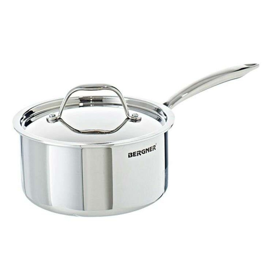 Kitchen & Dining * | Bergner Argent Stainless Steel Induction Saucepan 18Cm