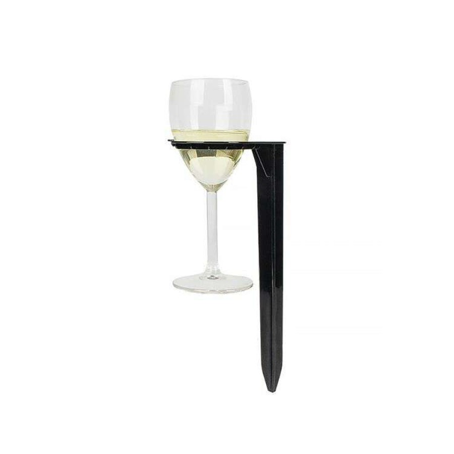 Kitchen & Dining * | Porta Black Drink Peg Drink Holders 4 Pack