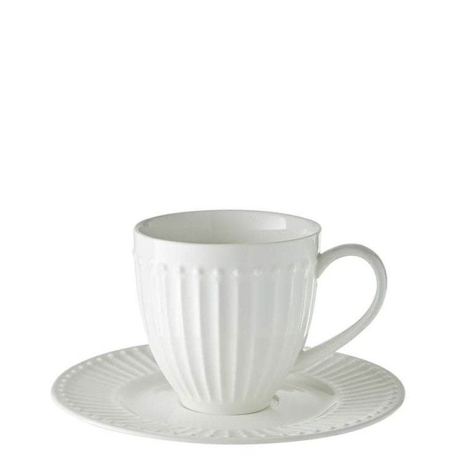 Kitchen & Dining * | Chyka Home Sunday 220Ml Cup + Saucer