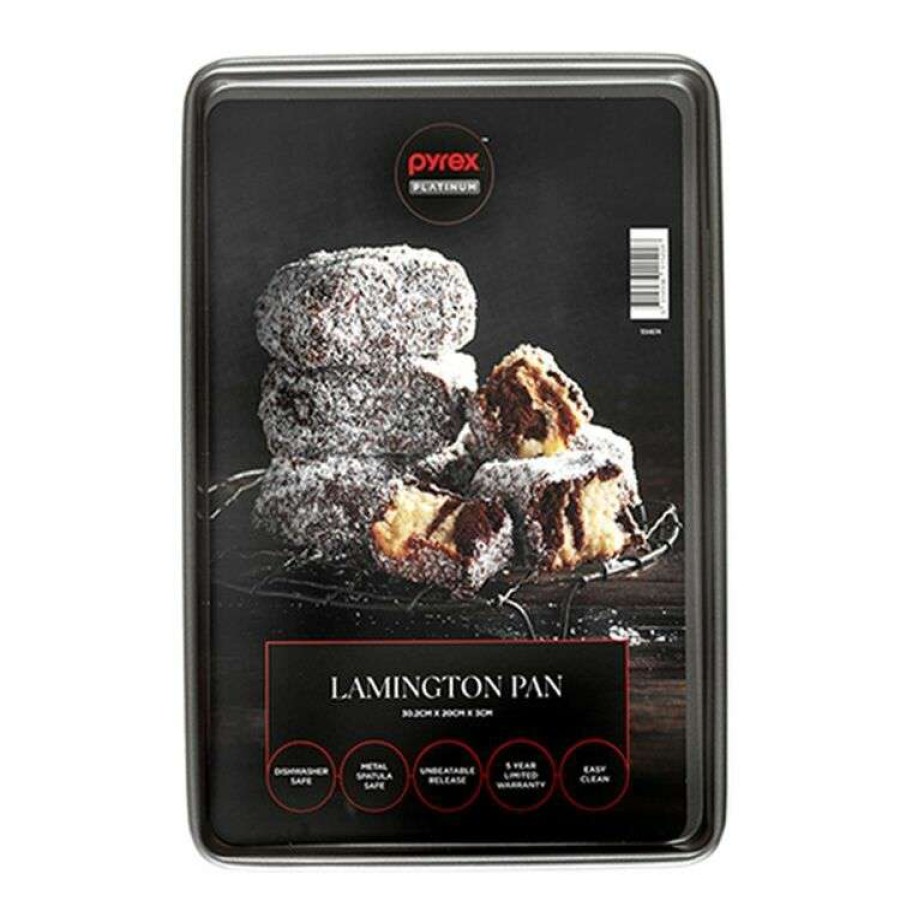 Kitchen & Dining * | Pyrex Platinum 30.2 X 20 X 3 Cm Lamington Pan