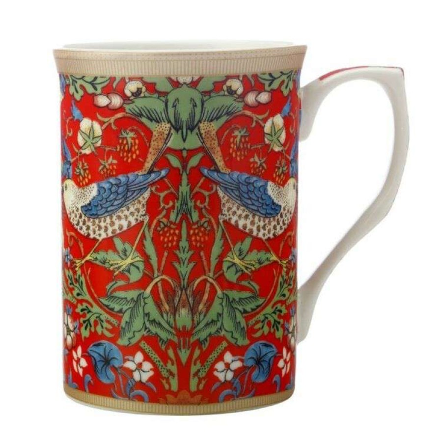 Kitchen & Dining * | Casa Domani Will Morris Mug 300Ml Strawberry Red