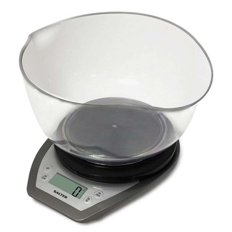 Kitchen & Dining * | Salter Dual Pour Kitchen Scale With Bowl