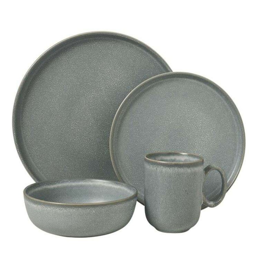 Kitchen & Dining * | Shaynna Blaze Airlie 16-Piece Dinner Set Sea