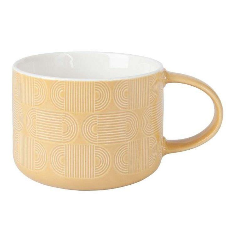 Kitchen & Dining * | Maxwell & Williams Crest 500Ml Jumbo Mug Straw