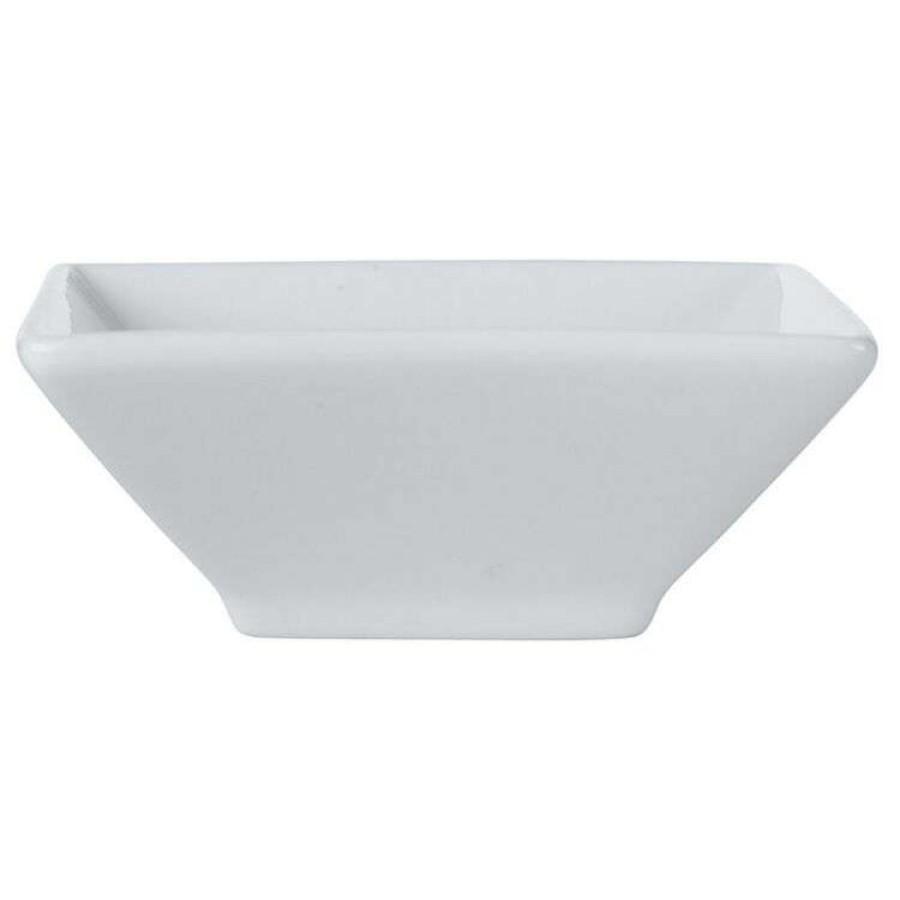 Kitchen & Dining * | Maxwell & Williams White Basics Square Footed Sauce Dish 7.5Cm