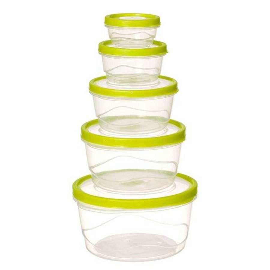 Kitchen & Dining * | Smith & Nobel 5-Piece Nest Food Storage Round