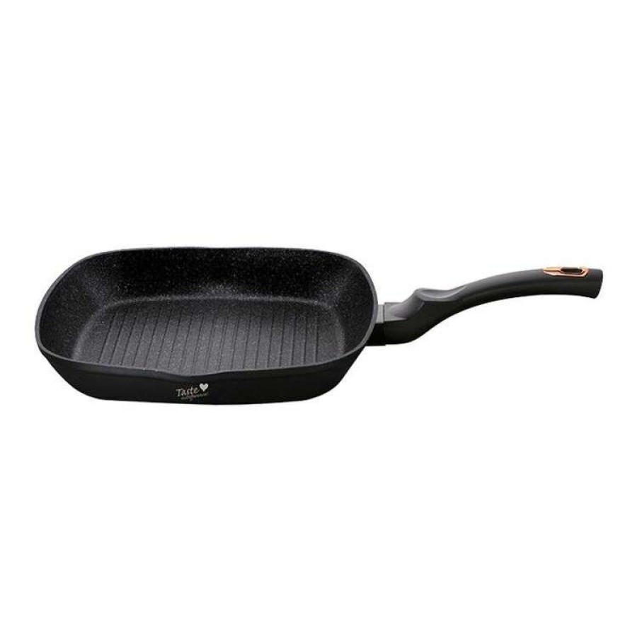 Kitchen & Dining * | Taste The Difference Black Rose 28Cm Grill Pan