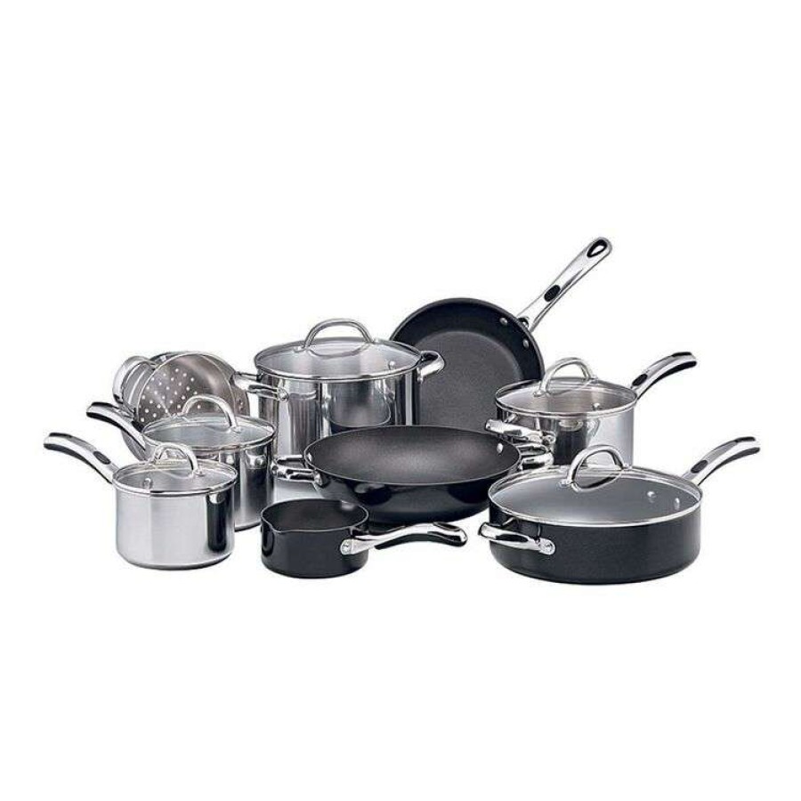 Kitchen & Dining * | Raco Kitchen Essentials 9-Piece Stainless Steel Cookset