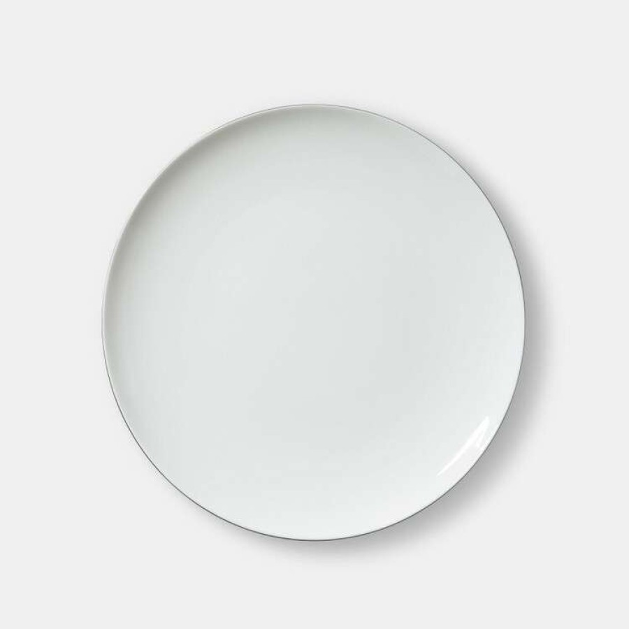 Kitchen & Dining * | Jayson Brunsdon Homewares Jayson Brunsdon Oatley Noir 31Cm Rimmed Serving Plate