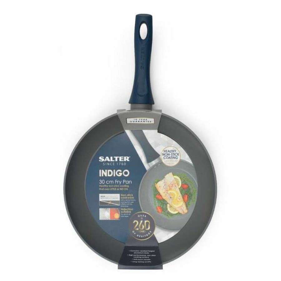 Kitchen & Dining * | Salter Indigo 30Cm Frypan