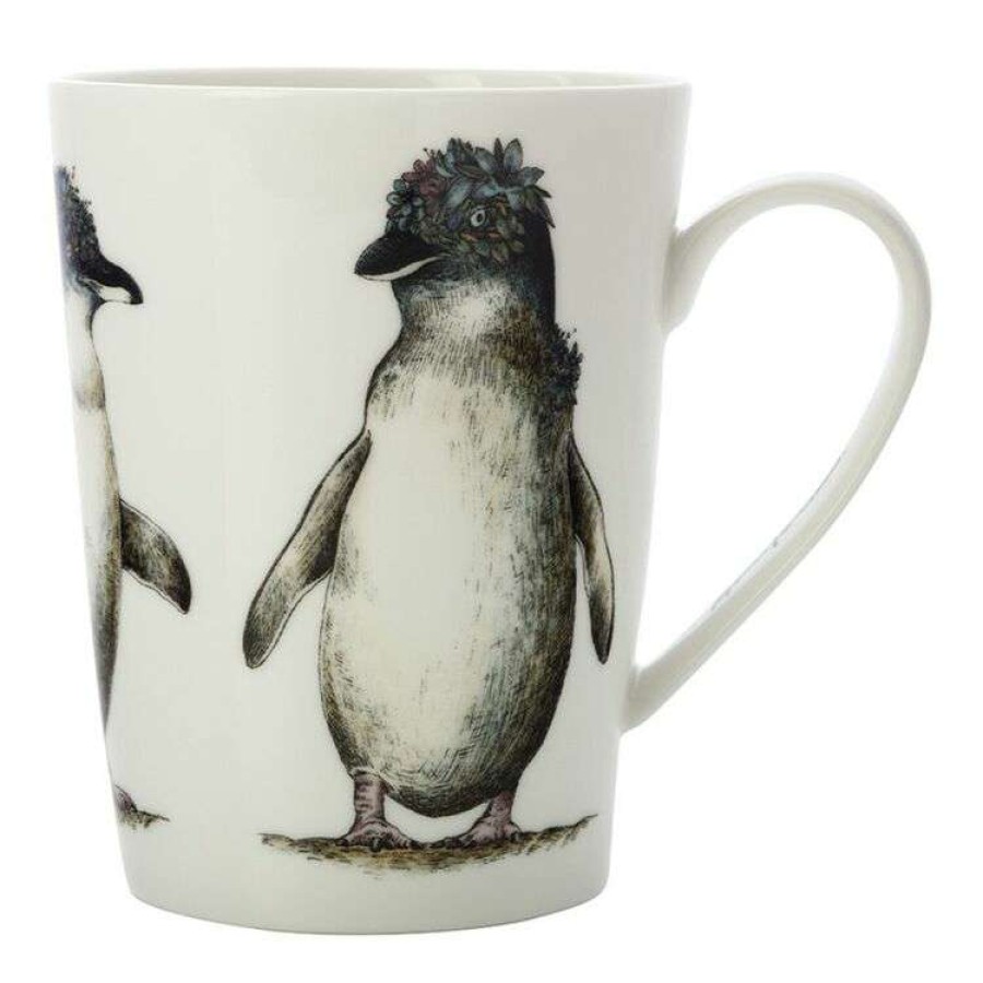 Kitchen & Dining * | Maxwell & Williams Marini Ferlazzo Australian Families 450Ml Mug Tall Penguin Parade